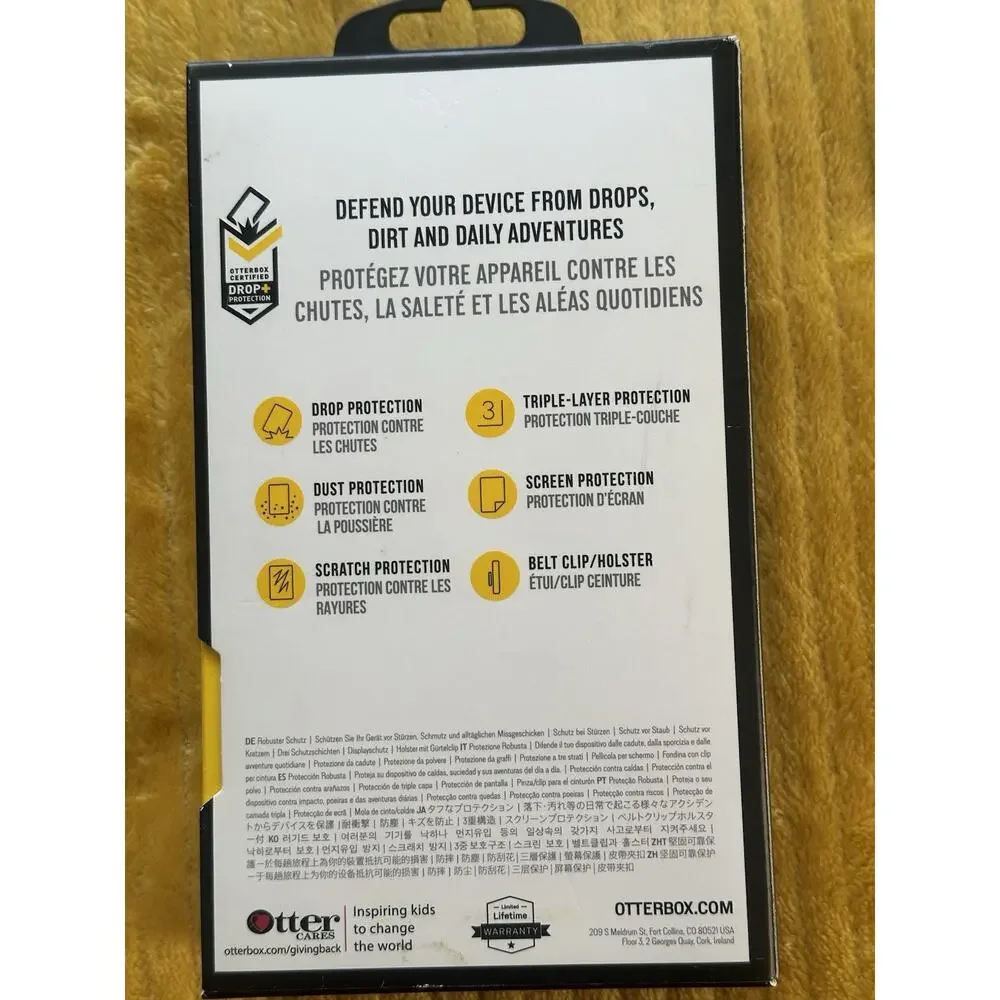 OtterBox - Defender Series Pro Case for Samsung Galaxy Note10 - Blue NIB Classic